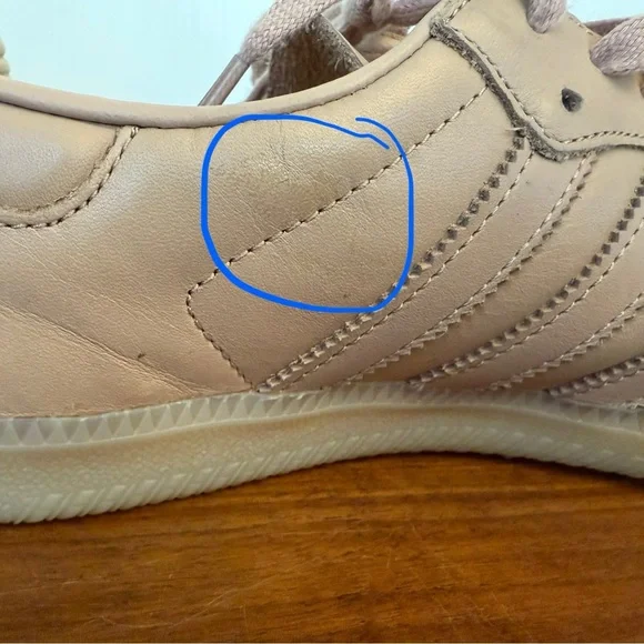 adidas samba Women's Sneakers in Light Pink/nude/beige - Picture 8 of 10